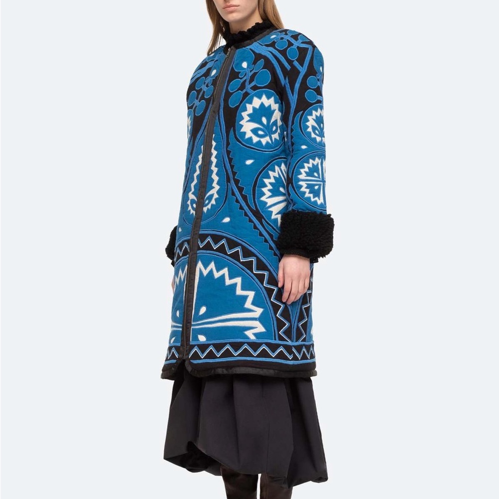 Sea New York Gael Appliqué Coat NWT - Picture 2 of 14